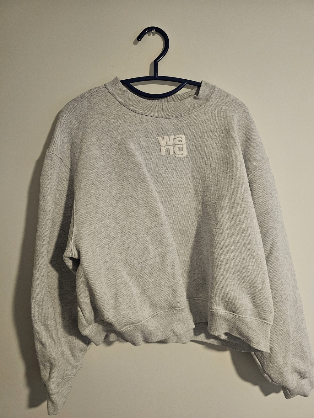 Alexander Wang Light Grey Crewneck Sweatshirt